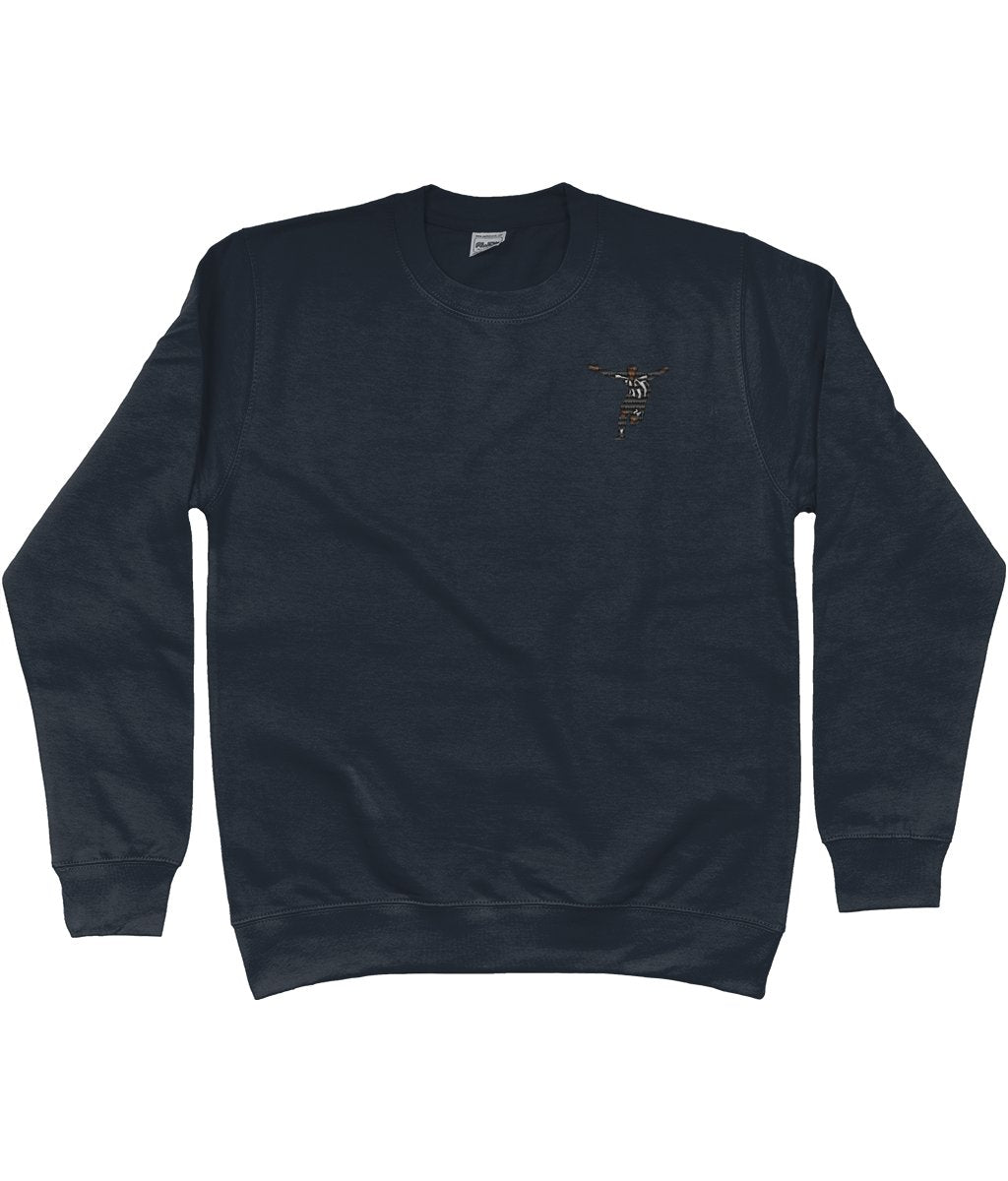 Cheick Tioté 4 - 4 | Embroidered Sweatshirt - Football Posters - Embroidered Jumper