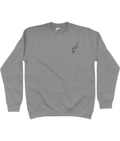 Sergio Aguero 93:20 | Embroidered Sweatshirt - Football Posters - Embroidered Jumper