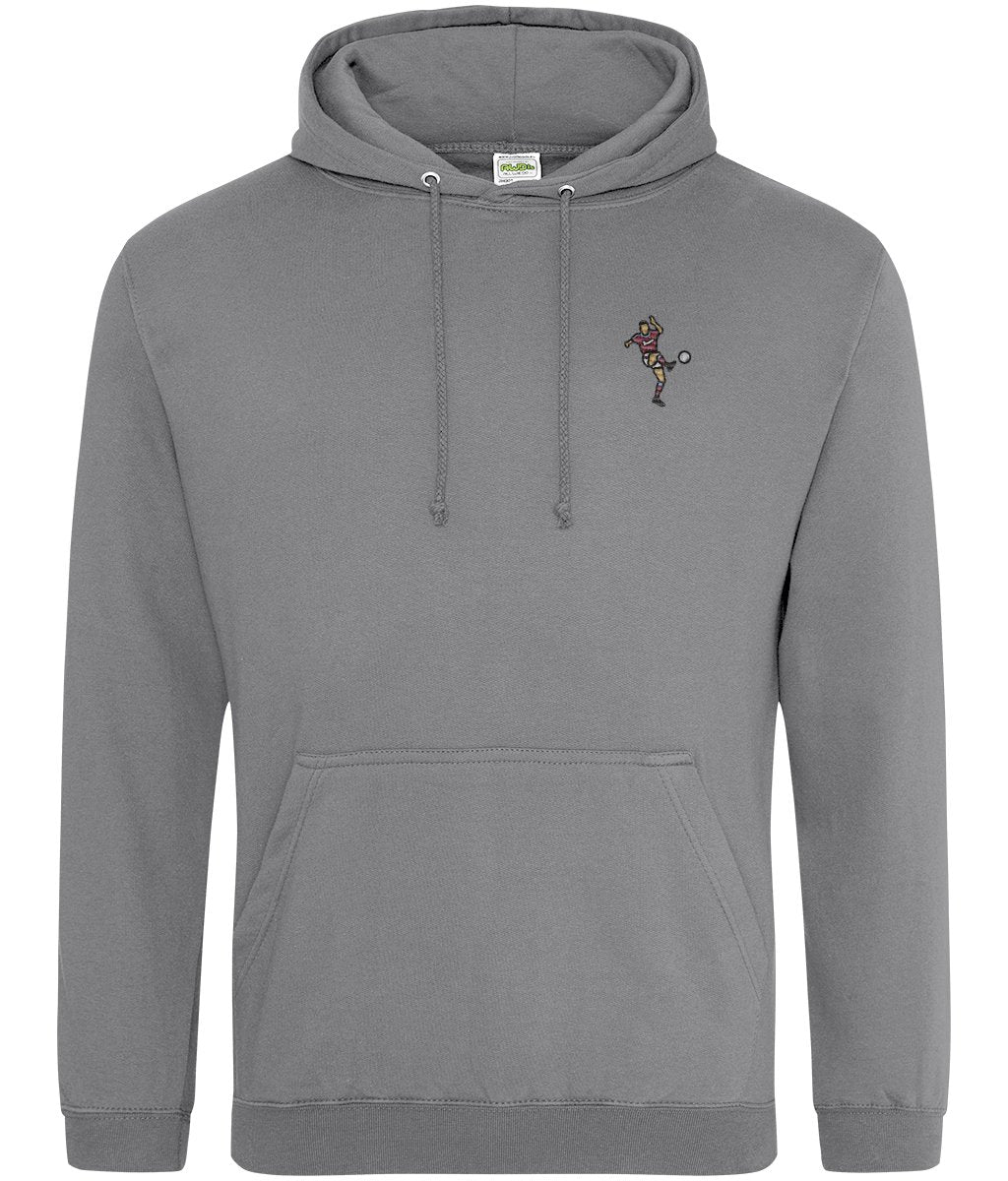 Di Canio Iconic Volley | Embroidered Hoodie - Football Posters - Hoodies