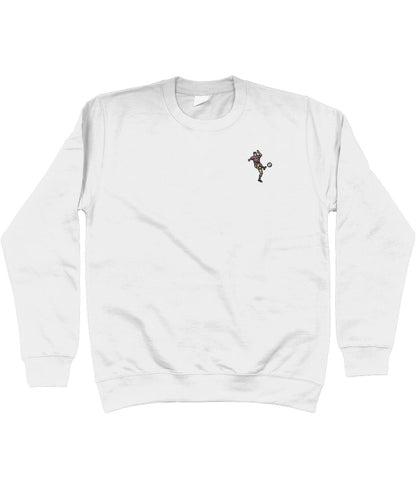 Di Canio Iconic Volley | Embroidered Sweatshirt - Football Posters - Embroidered Jumper