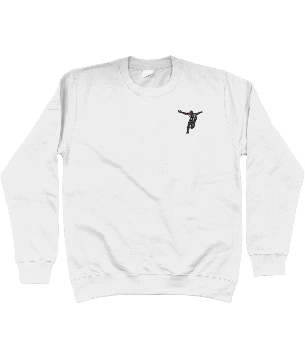 Cheick Tioté 4 - 4 | Embroidered Sweatshirt - Football Posters - Embroidered Jumper