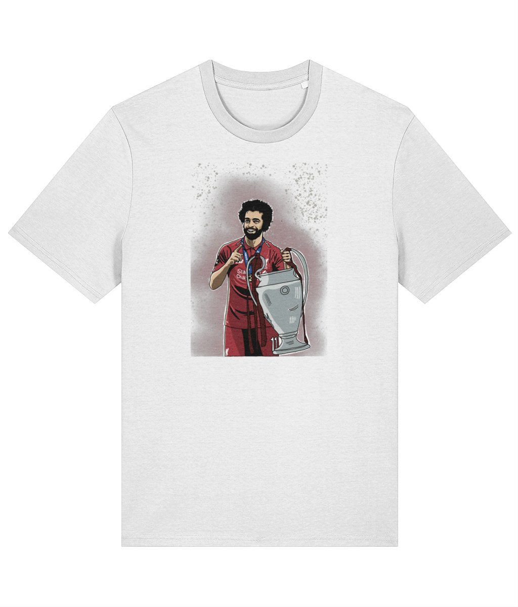 Mo Salah Champions League | LFC T-Shirt - Football Posters - T-Shirts