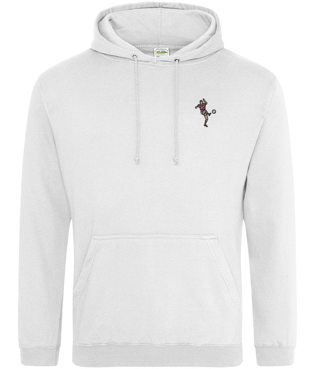 Di Canio Iconic Volley | Embroidered Hoodie - Football Posters - Hoodies