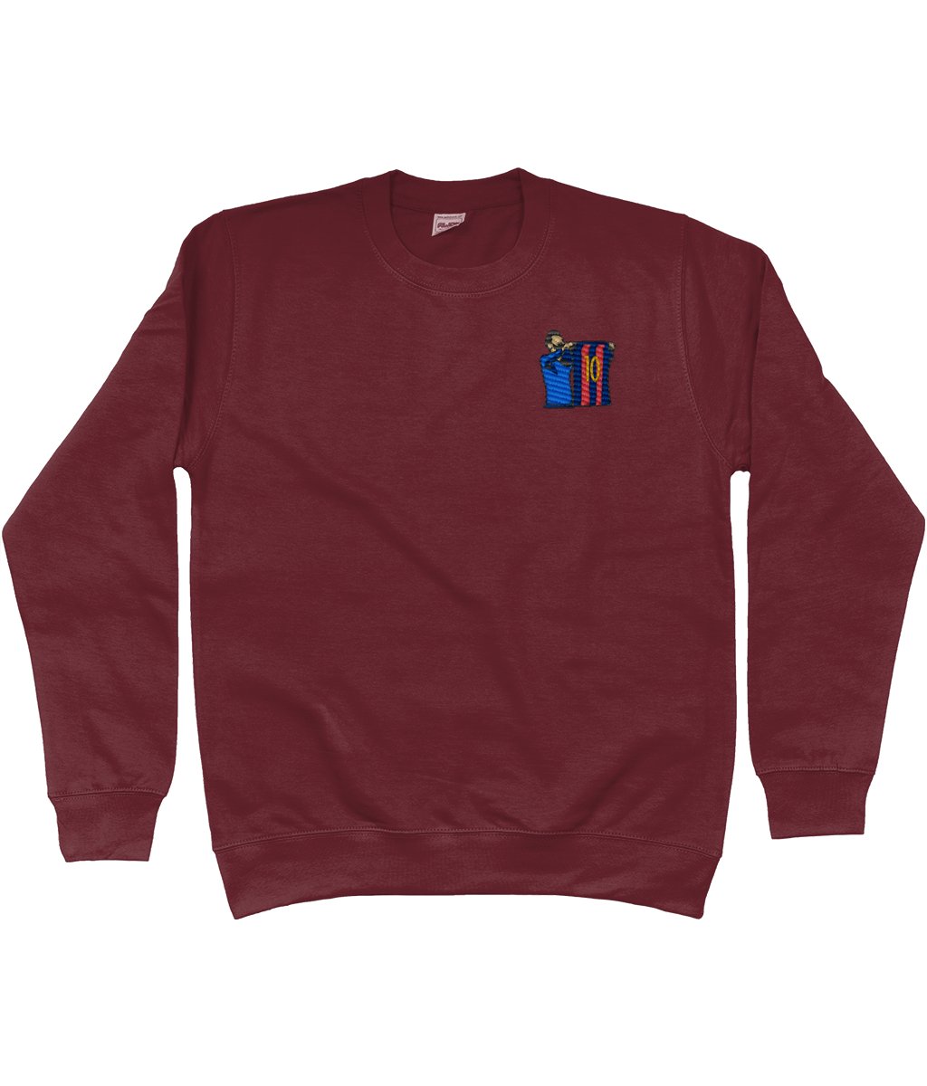 Lionel Messi | Embroidered Jumper - Football Posters - Embroidered Jumper