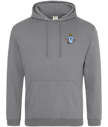 Haaland Celebration | Embroidered Hoodie - Football Posters - Hoodies