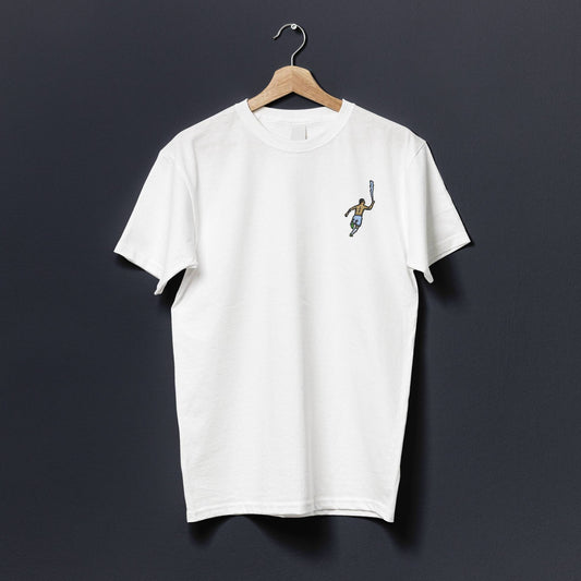 Agueroooo | Embroidered T-Shirt - Football Posters - Embroidered T-Shirt
