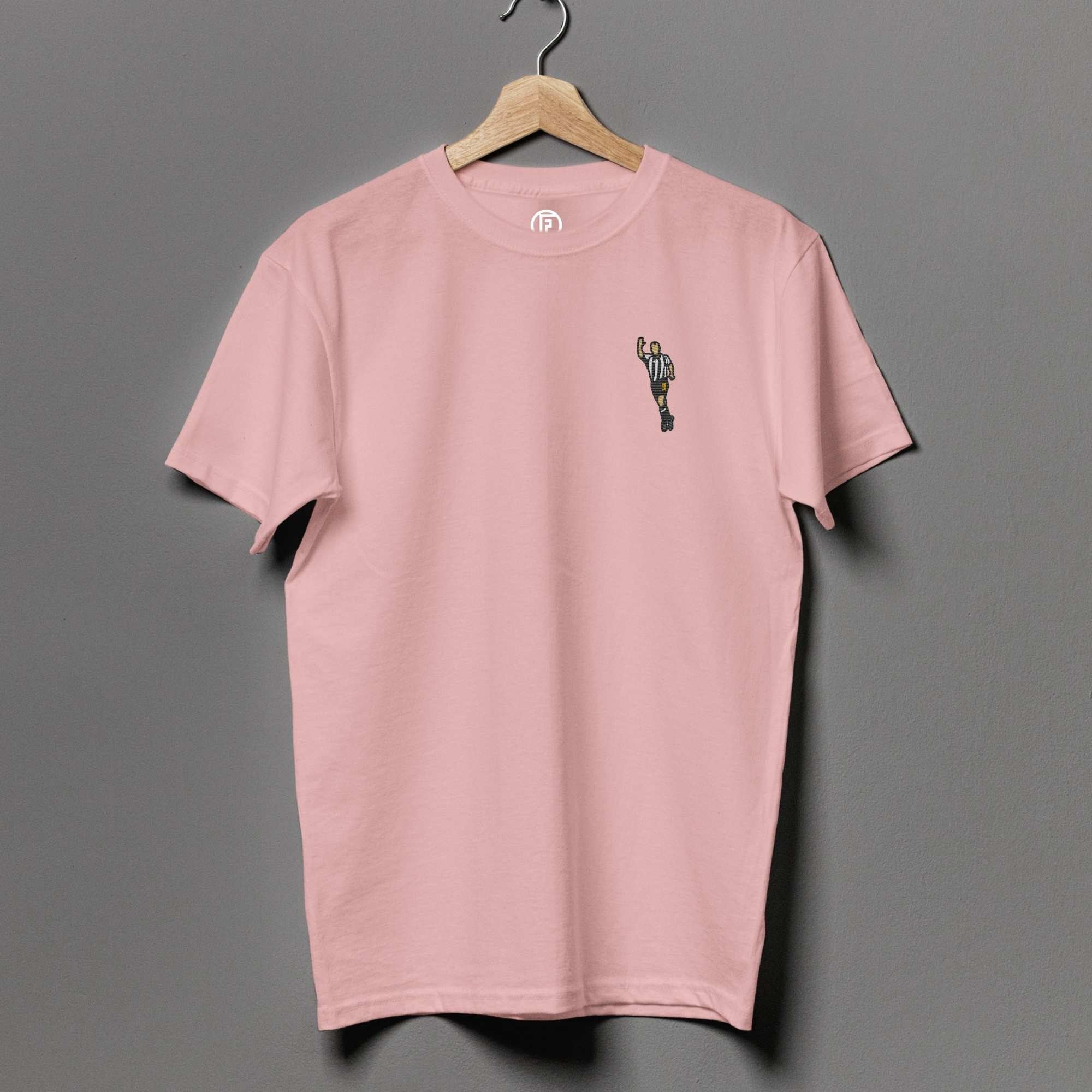 Shearer | 100% Organic Cotton Embroidered T-Shirt - Football Posters