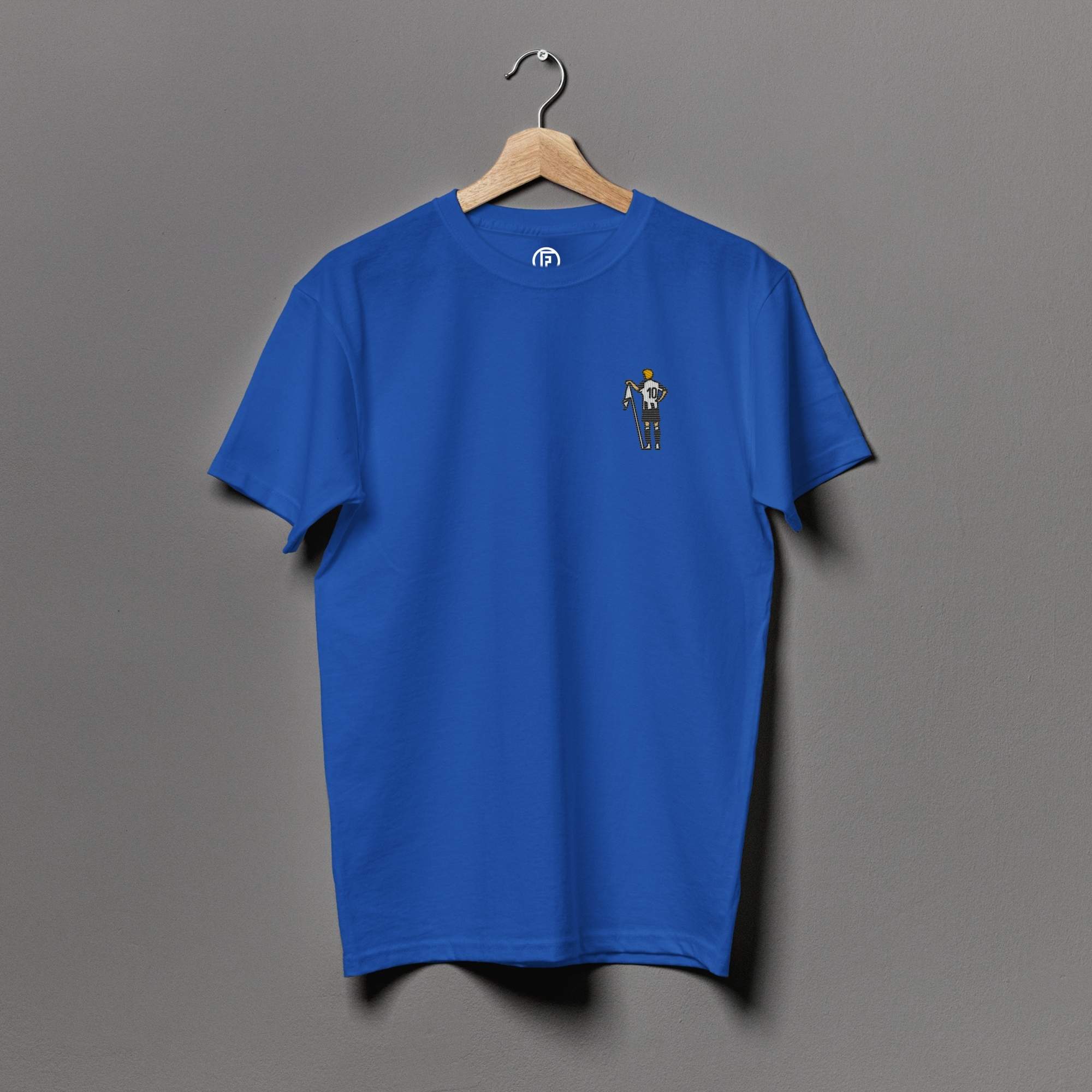 Anthony Gordon Corner Flag Celebration | Embroidered T-Shirt - Football Posters