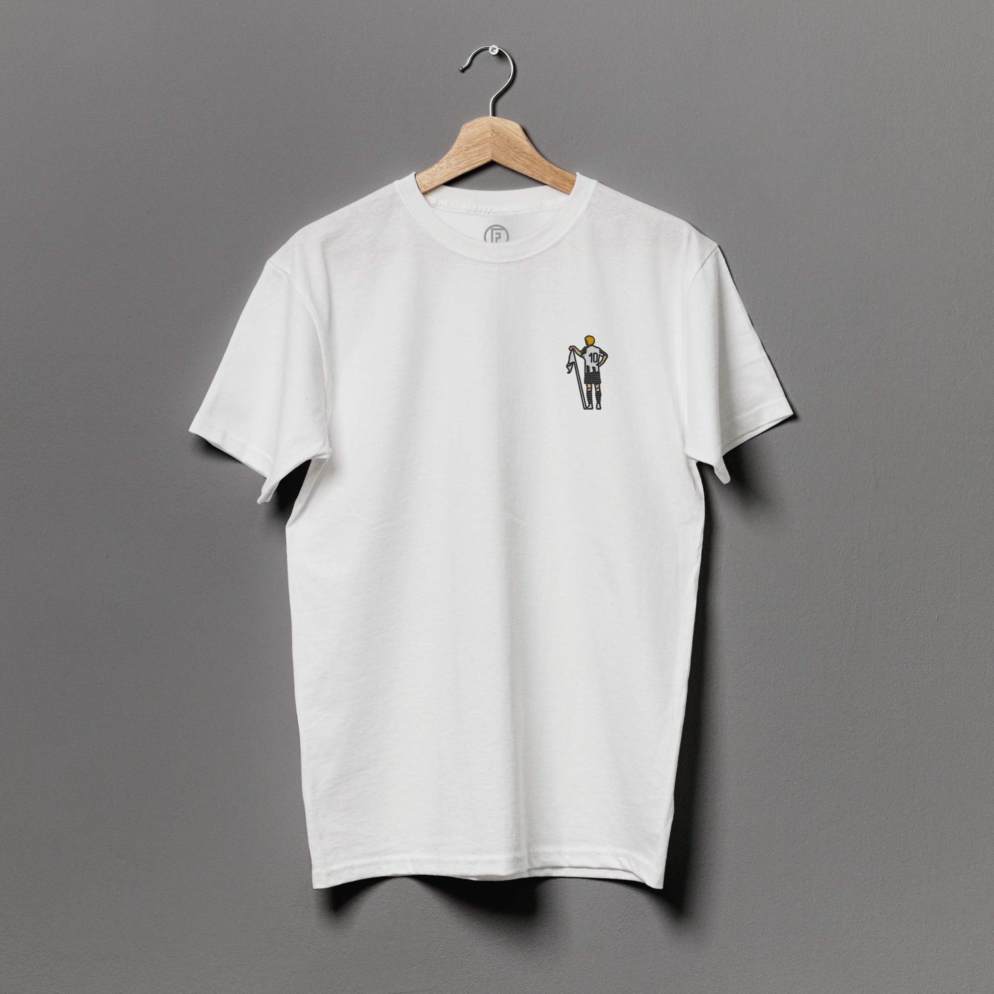 Anthony Gordon Corner Flag Celebration | Embroidered T-Shirt - Football Posters