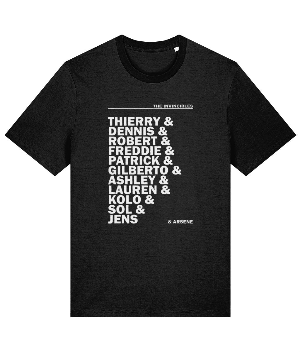 Arsenal's The Invincibles | 100% Organic Ringspun Cotton T-Shirt - Football Posters - T-Shirts