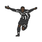 Cheick Tioté 4 - 4 | Embroidered Sweatshirt - Football Posters - Embroidered Jumper