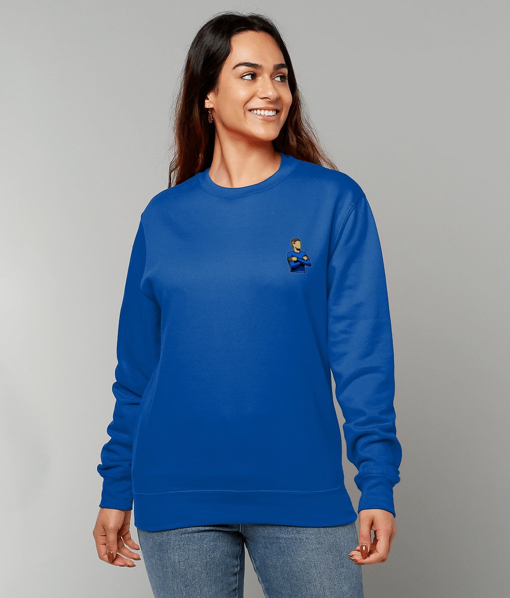 Cole Palmer "Ice Cold" Celebration | Embroidered Sweatshirt - Football Posters - Embroidered Jumper