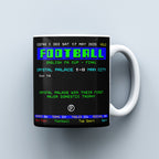 Crystal Palace 2025 FA Cup Winners | Ceefax-Inspired Mug - Football Posters