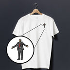 Arsène Wenger Red Card | Embroidered T-Shirt - Football Posters