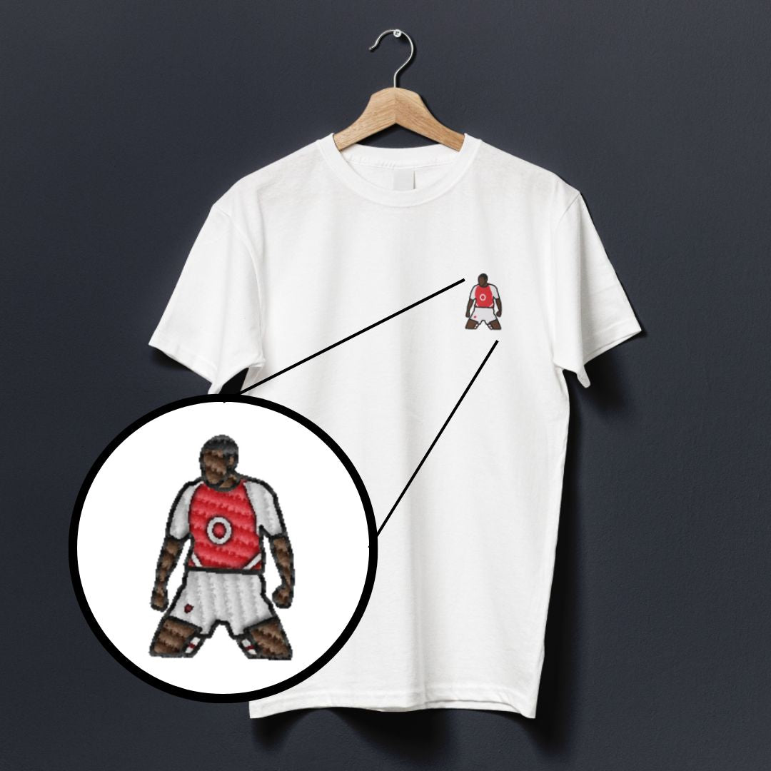 Thierry Henry | Embroidered T-Shirt - Football Posters