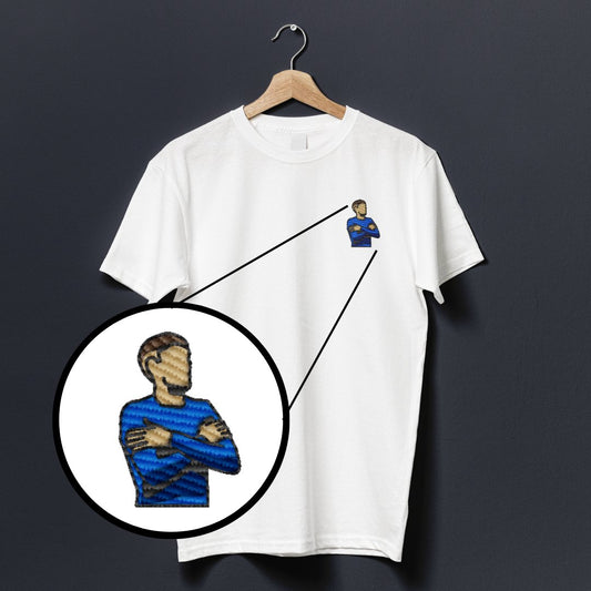 Cole Palmer "Ice Cold" Celebration | Embroidered T-Shirt - Football Posters - Embroidered T-Shirt