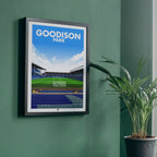 Goodison Park Poster | Illustrated Art Print - Football Posters