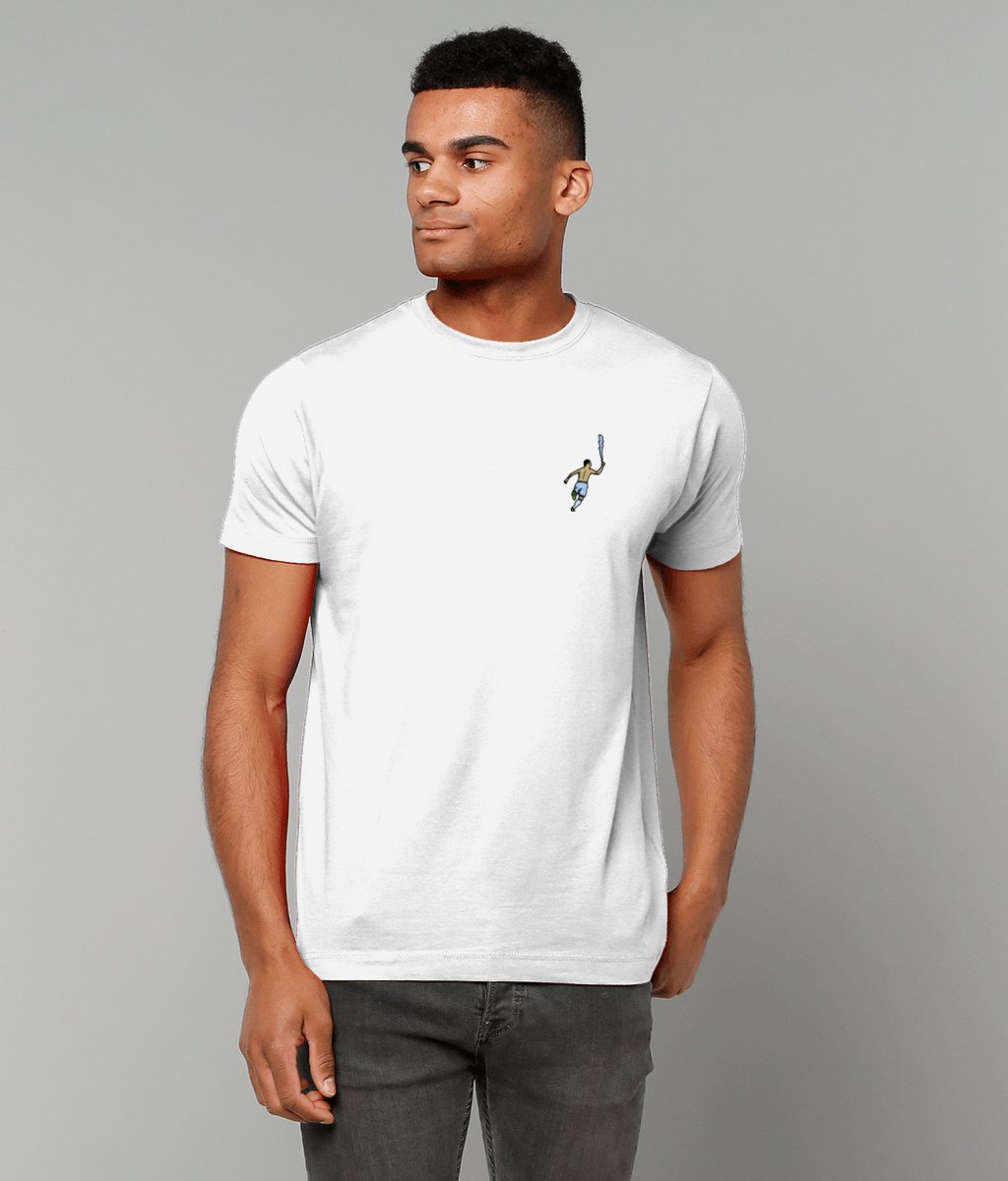 Agueroooo | Embroidered T-Shirt - Football Posters - Embroidered T-Shirt