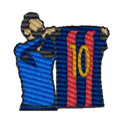 Lionel Messi | Embroidered Jumper - Football Posters - Embroidered Jumper