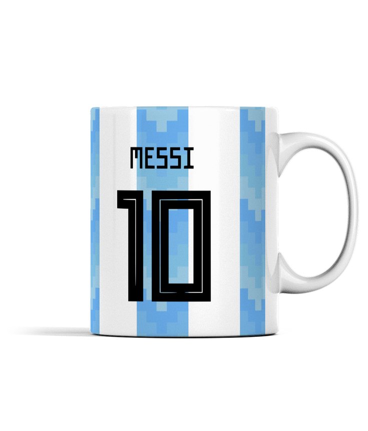 Lionel Messi Argentina Mug - Football Posters - Mugs