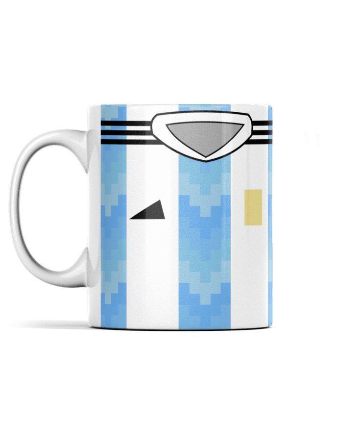 Lionel Messi Argentina Mug - Football Posters - Mugs