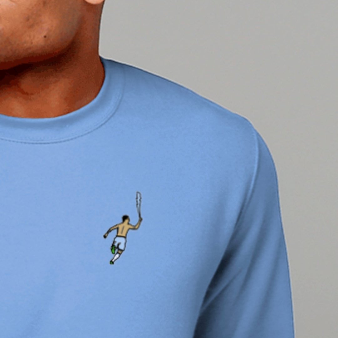 Sergio Aguero 93:20 | Embroidered Sweatshirt - Football Posters