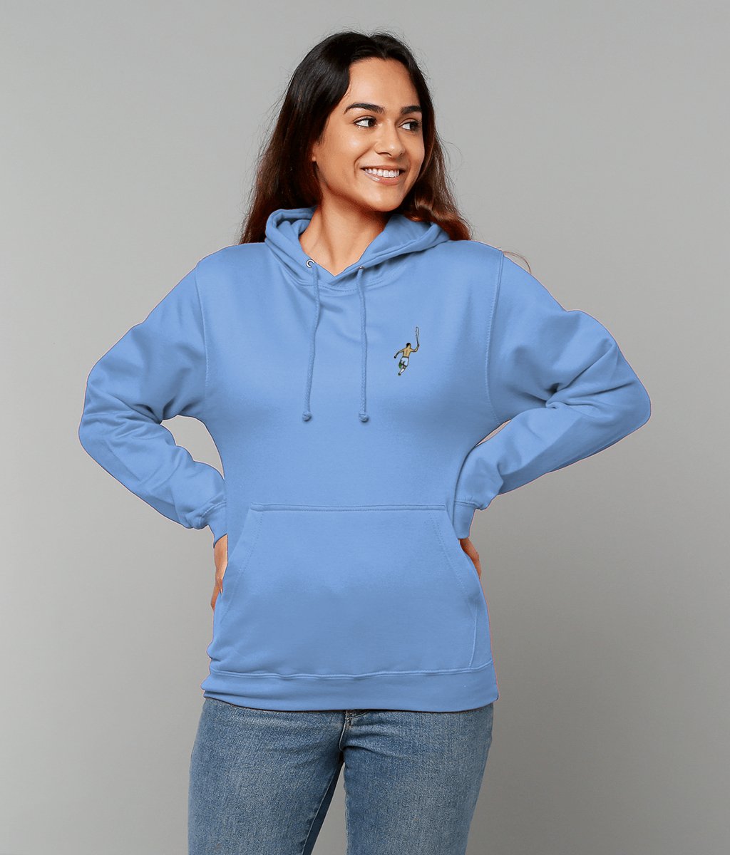 Sergio Aguero 93:20 | Embroidered Hoodie - Football Posters - Hoodies