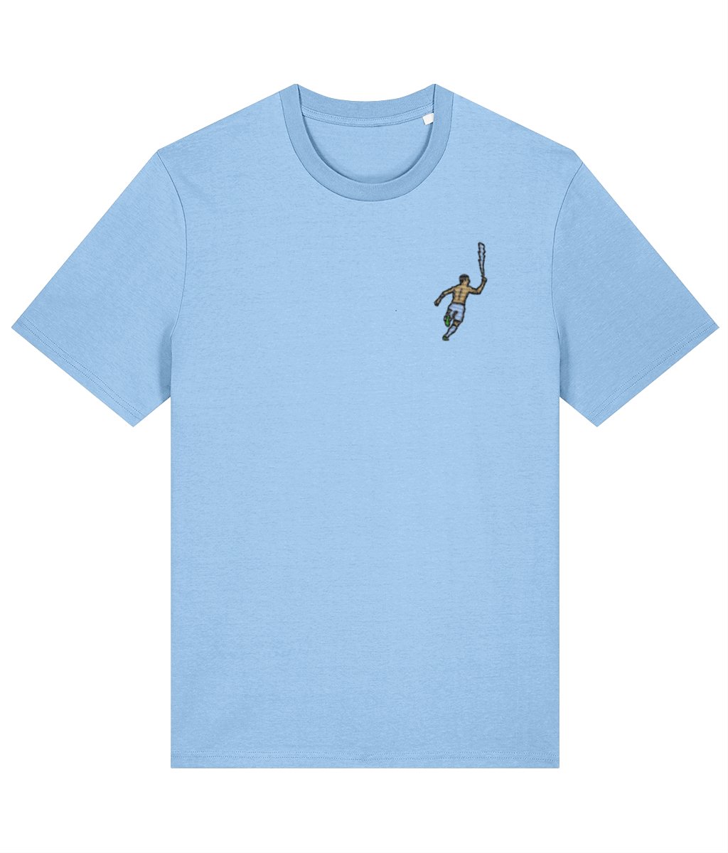 Agueroooo | Embroidered T-Shirt - Football Posters - Embroidered T-Shirt
