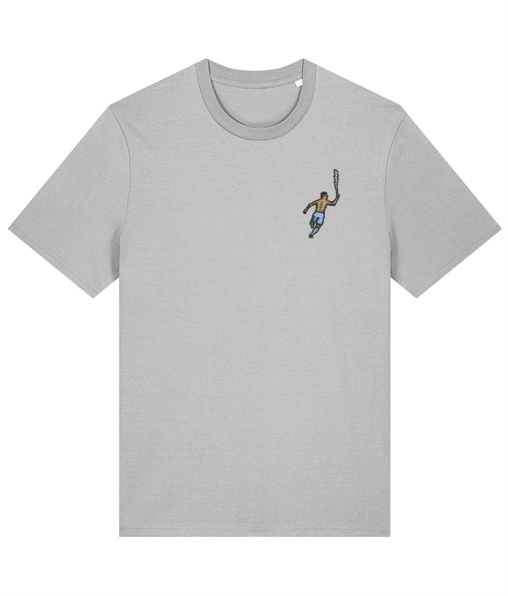 Agueroooo | Embroidered T-Shirt - Football Posters - Embroidered T-Shirt