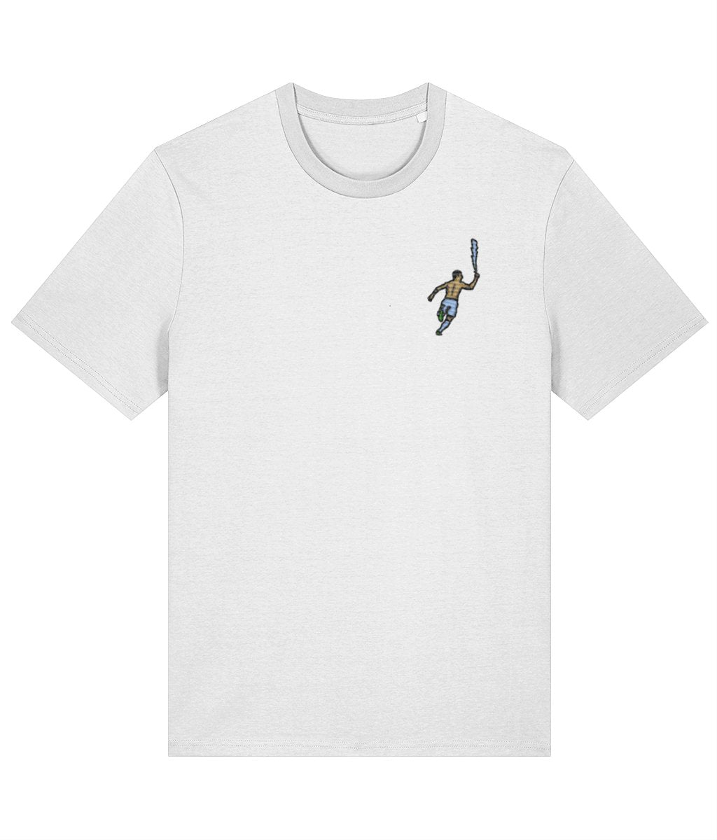 Agueroooo | Embroidered T-Shirt - Football Posters - Embroidered T-Shirt