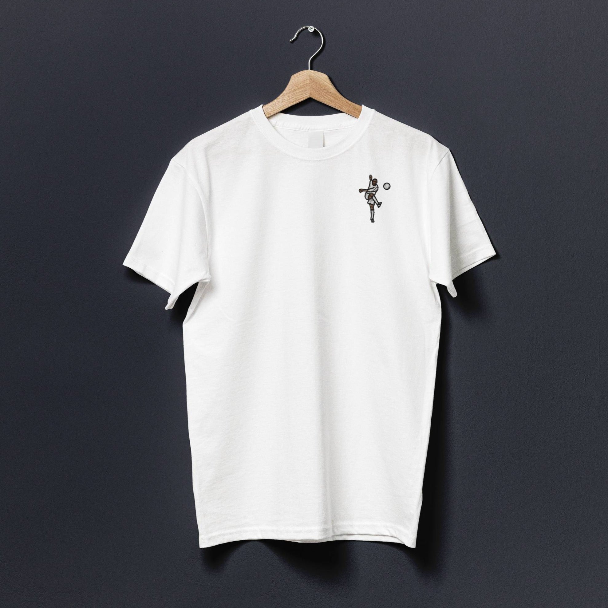 Tony Yeboah Goal | Embroidered T-Shirt - Football Posters - Embroidered T-Shirt