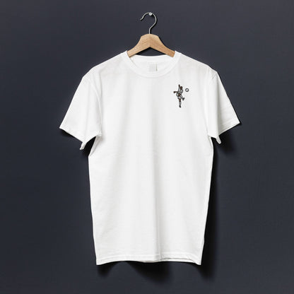 Tony Yeboah Goal | Embroidered T-Shirt - Football Posters - Embroidered T-Shirt