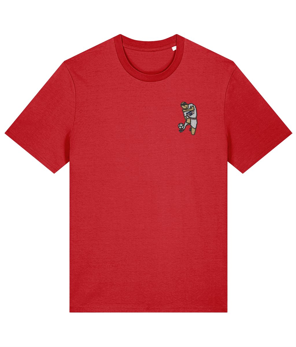 Zinedine Zidane | Embroidered T-Shirt - Football Posters - Embroidered T-Shirt