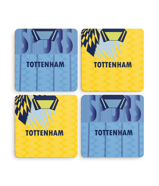 Tottenham Retro Kit Collection | Coasters - Football Posters - Coasters