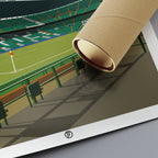 Celtic Park Poster | Illustrated Art Print - Football Posters