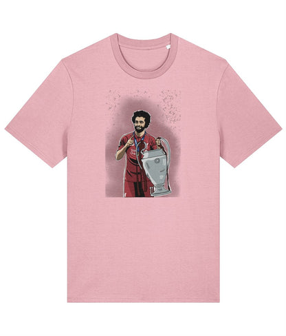 Mo Salah Champions League | LFC T-Shirt - Football Posters - T-Shirts