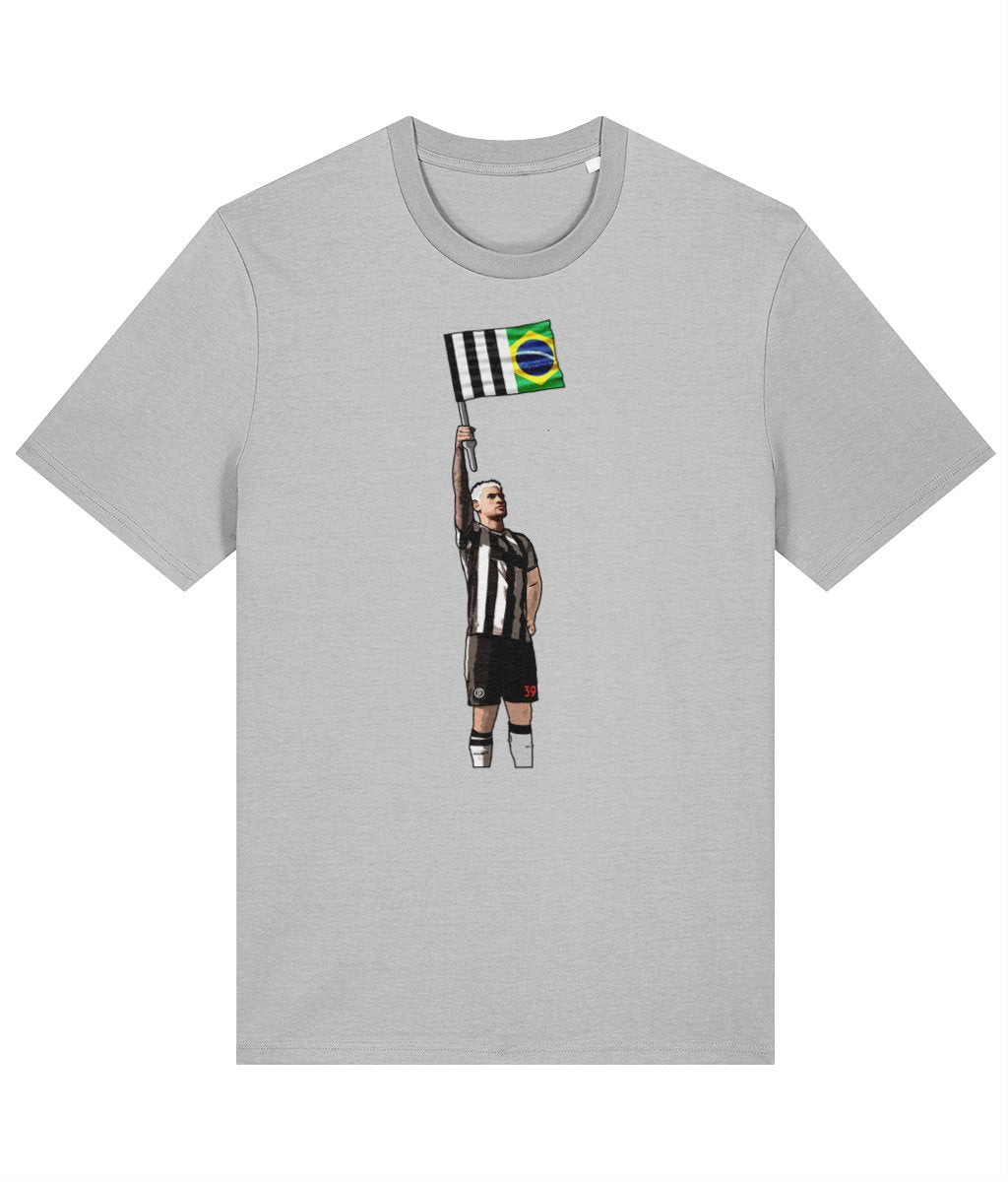 Bruno Flag | NUFC T-Shirt - Football Posters - T-Shirts