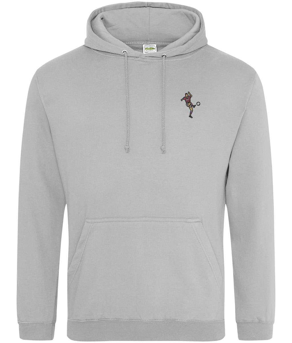 Di Canio Iconic Volley | Embroidered Hoodie - Football Posters - Hoodies