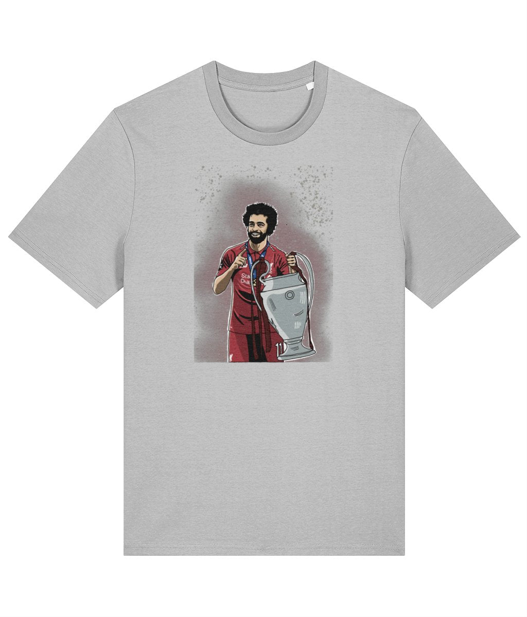 Mo Salah Champions League | LFC T-Shirt - Football Posters - T-Shirts