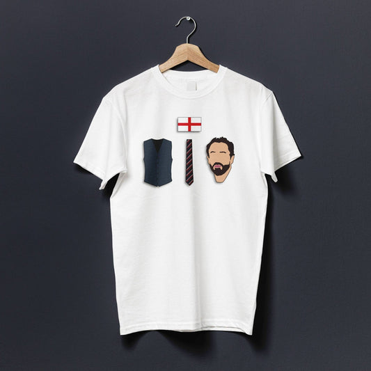 Gareth Southgate Starter Pack | England T-Shirt - Football Posters - T-Shirts