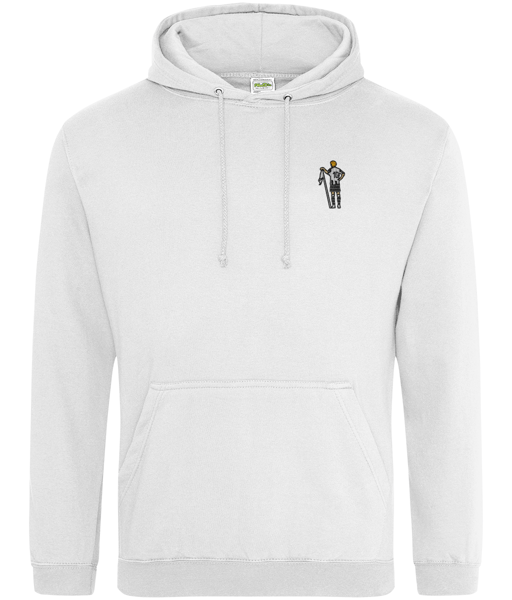 Anthony Gordon Corner Flag Celebration | Embroidered Hoodie - Football Posters - Hoodies