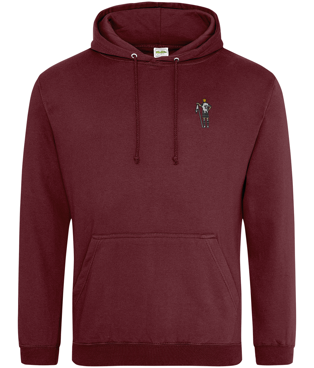 Anthony Gordon Corner Flag Celebration | Embroidered Hoodie - Football Posters - Hoodies