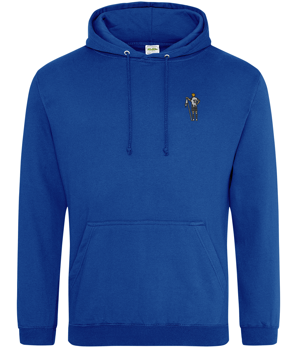 Anthony Gordon Corner Flag Celebration | Embroidered Hoodie - Football Posters - Hoodies