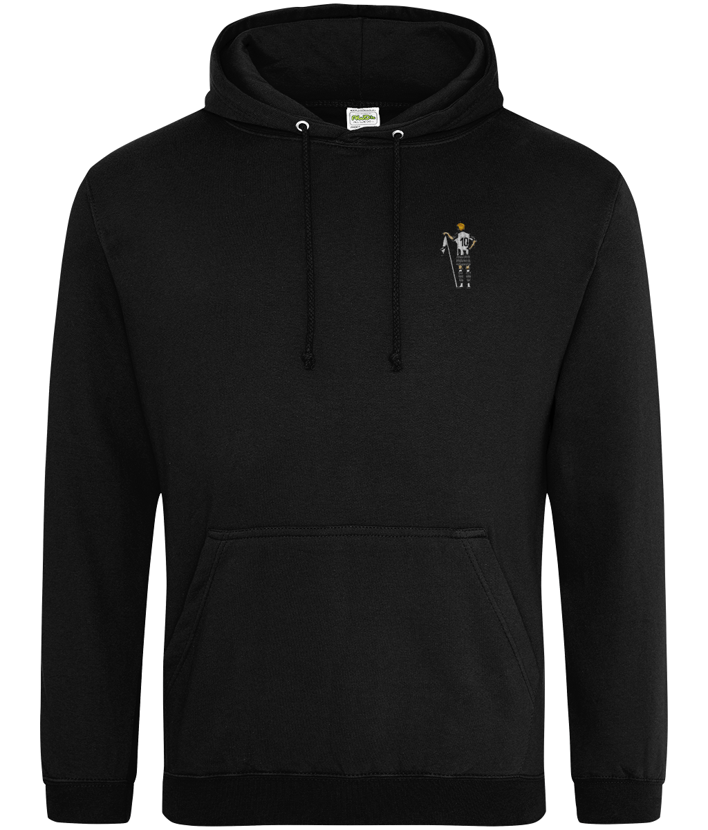 Anthony Gordon Corner Flag Celebration | Embroidered Hoodie - Football Posters - Hoodies