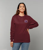 Retro NUFC Away Kit | Embroidered Sweatshirt - Football Posters - Embroidered Jumper