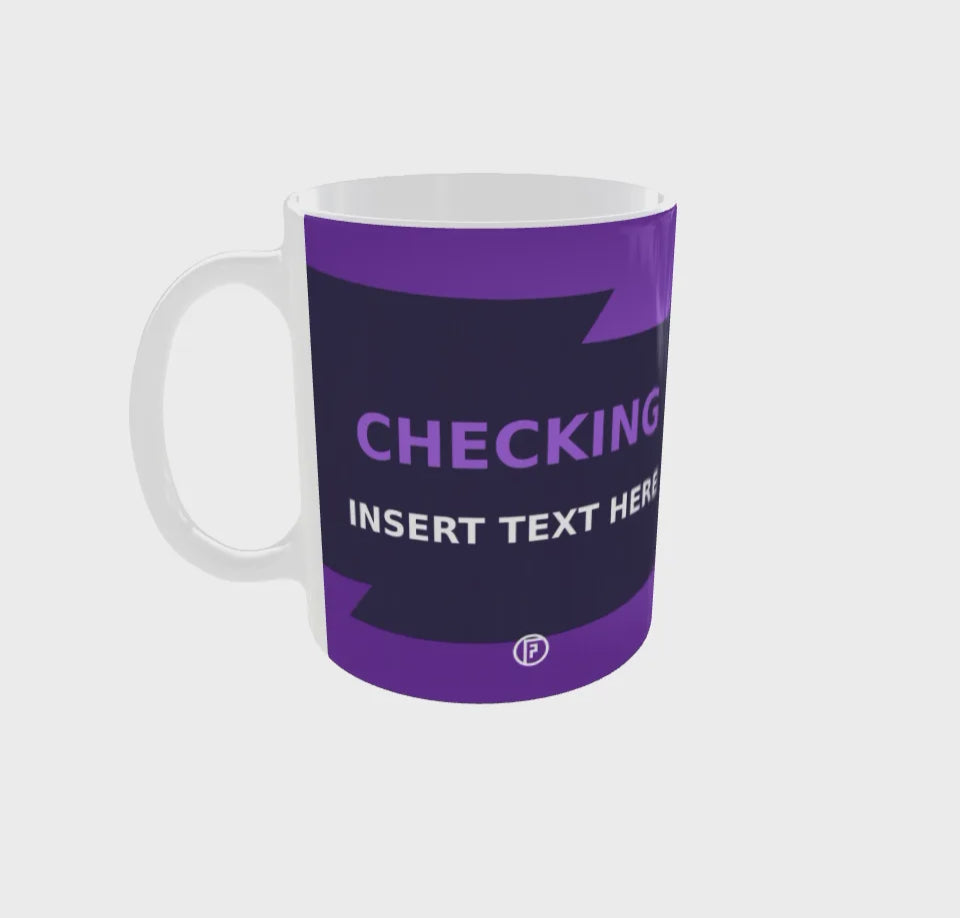Var check. Create personalise your own var decision mug