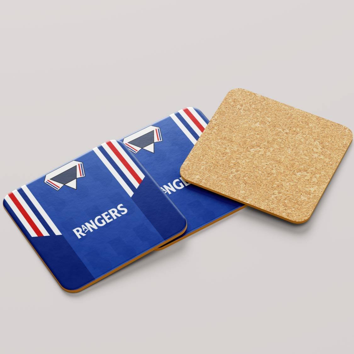 Rangers Retro Kit Collection | Coasters - Football Posters - Coasters