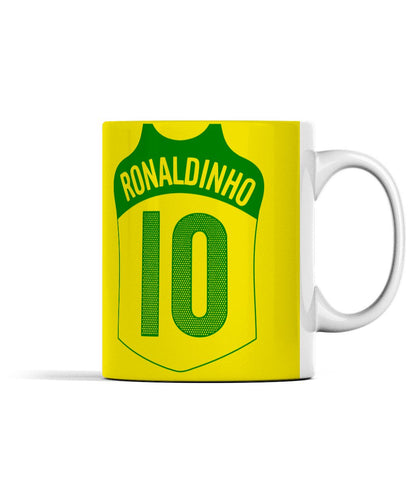 Ronaldinho Brazil 2004 | Mug - Football Posters - Mugs