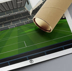 St. James' Park | Hand - Illustrated Print - Football Posters - Posters