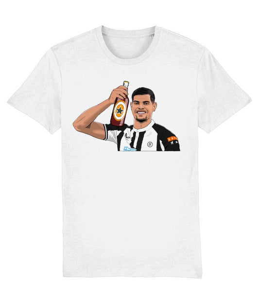Bruno is a Geordie | NUFC T-Shirt Bruno Guimarães - Football Posters